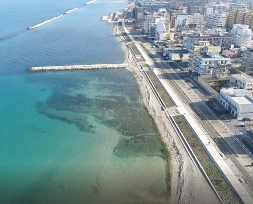 Riqualificazione del fronte mare del litorale di San Girolamo Fesca