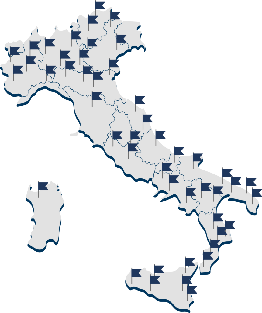 la mappa delle nostre grandi opere in italia